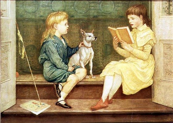 Lionel és Beatrice Crane alkotó: Walter Crane