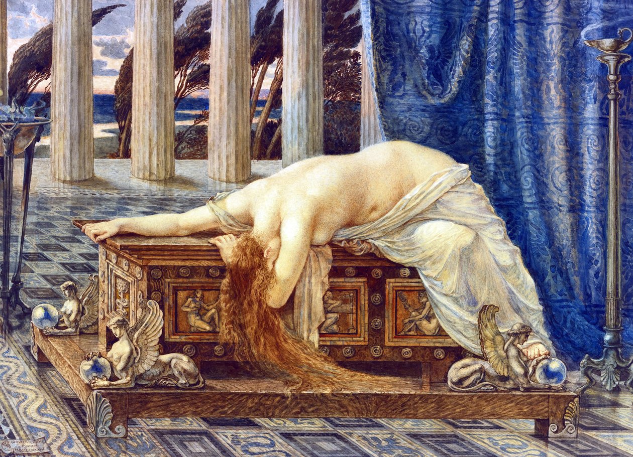 Pandora – Walter Crane festménye (1845-1915) alkotó: Walter Crane