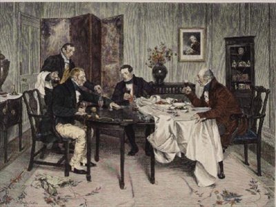 Waterloo Port – a megvívott csata, 1915-ben (akvatinta) alkotó: Walter Dendy (after) Sadler