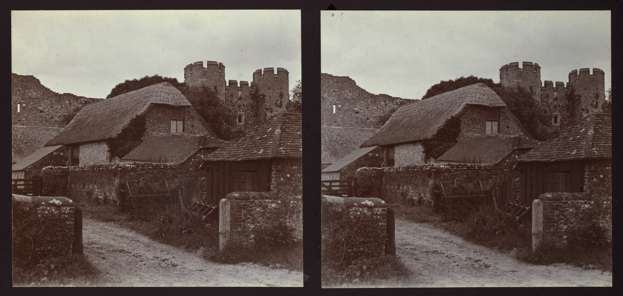 Amberley kastély, Amberley, Horsham, West Sussex, 1913. alkotó: Walter Edward Zehetmayr