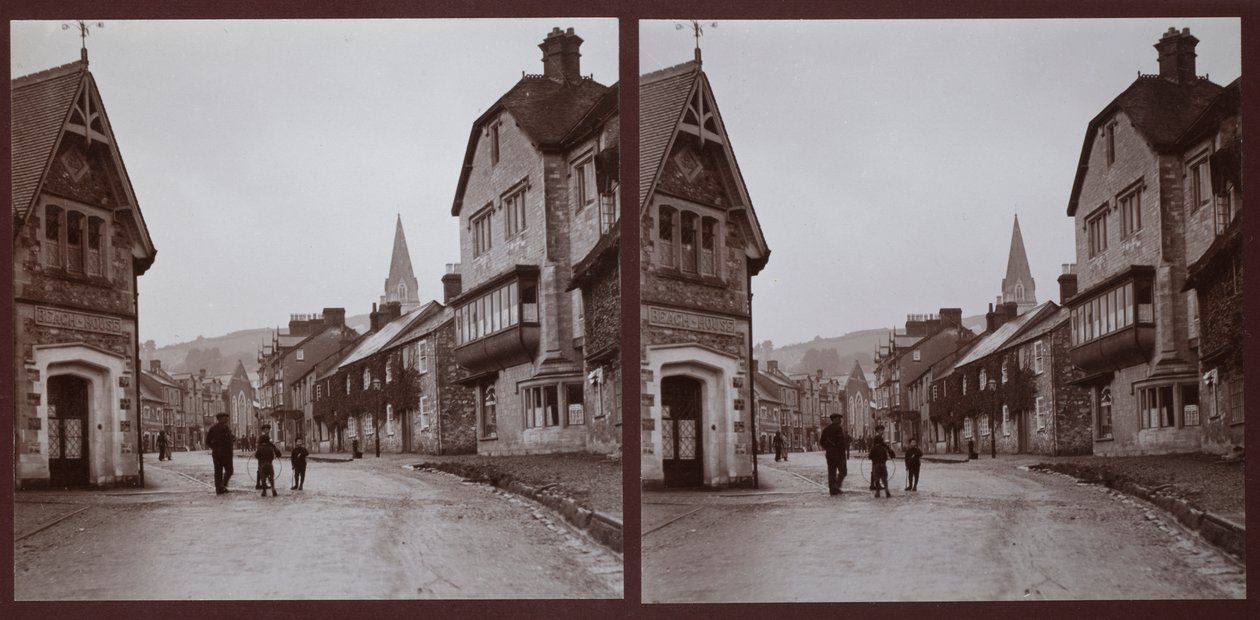 Fore Street, Beer, East Devon, Devon, 1913. alkotó: Walter Edward Zehetmayr