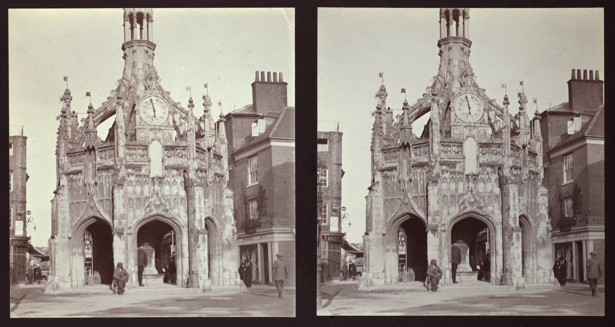 Market Cross, Chichester, West Sussex, 1913. alkotó: Walter Edward Zehetmayr