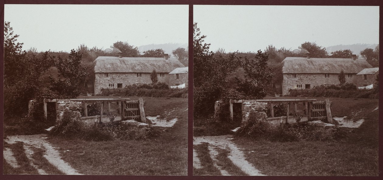 Old Mill, Rhode Lane, Uplyme, East Devon, Devon, 1913. alkotó: Walter Edward Zehetmayr
