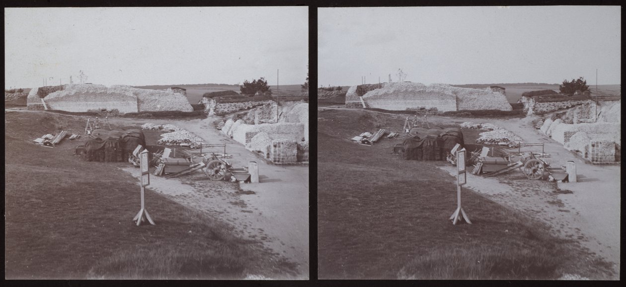 Old Sarum, Salisbury, Wiltshire, 1913. alkotó: Walter Edward Zehetmayr
