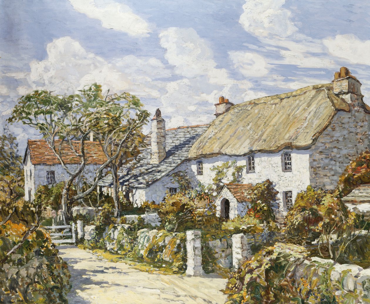 Ősz Cornwallban alkotó: Walter Elmer Schofield