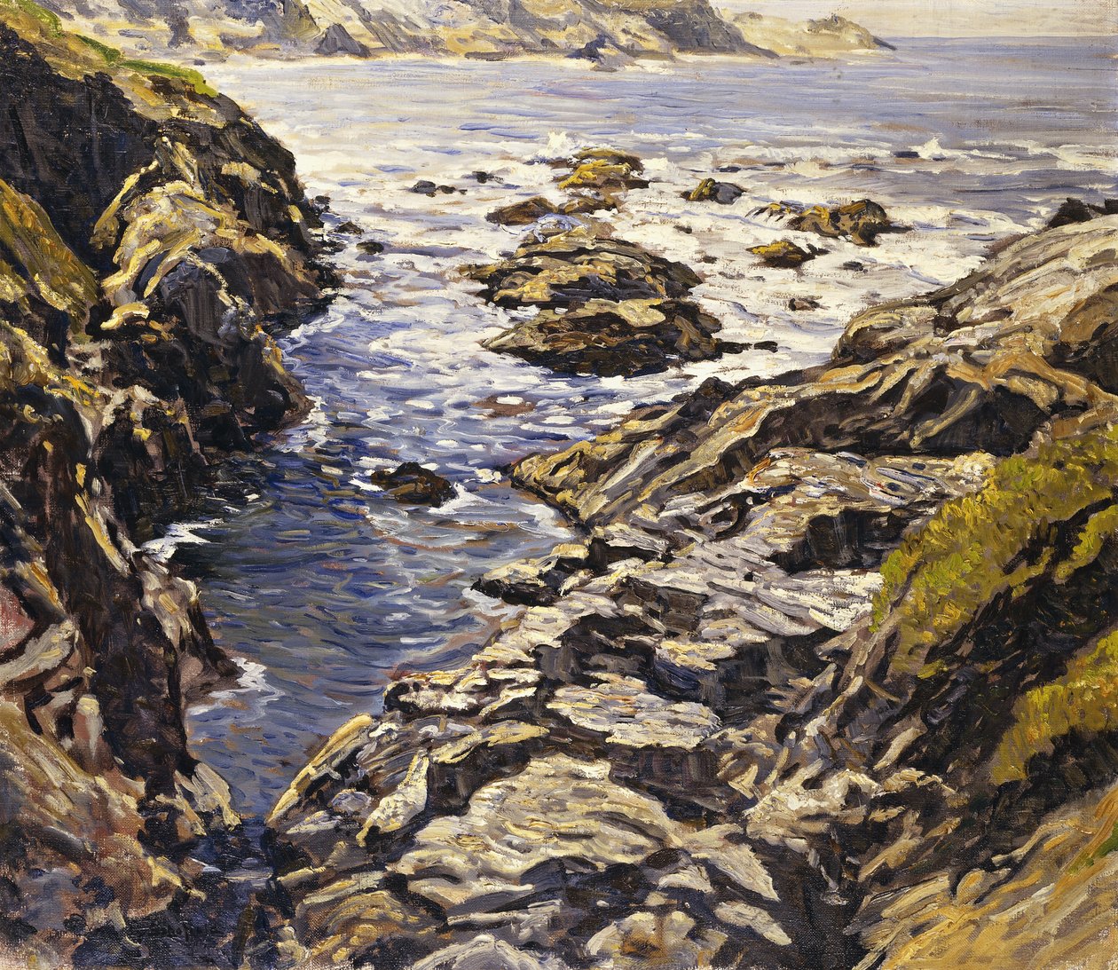 Sziklás part alkotó: Walter Elmer Schofield