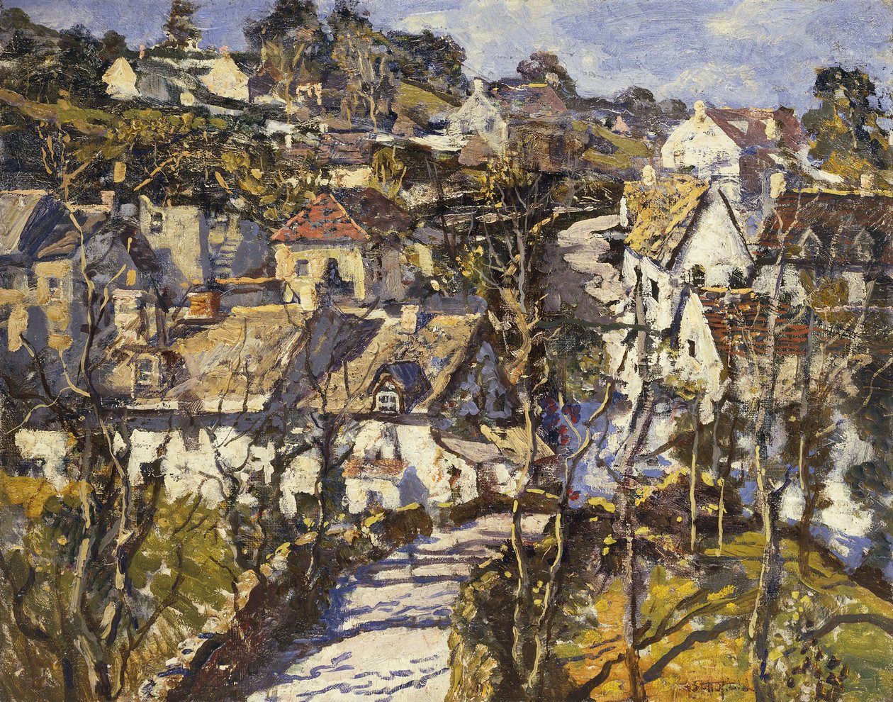 A falu hídja alkotó: Walter Elmer Schofield