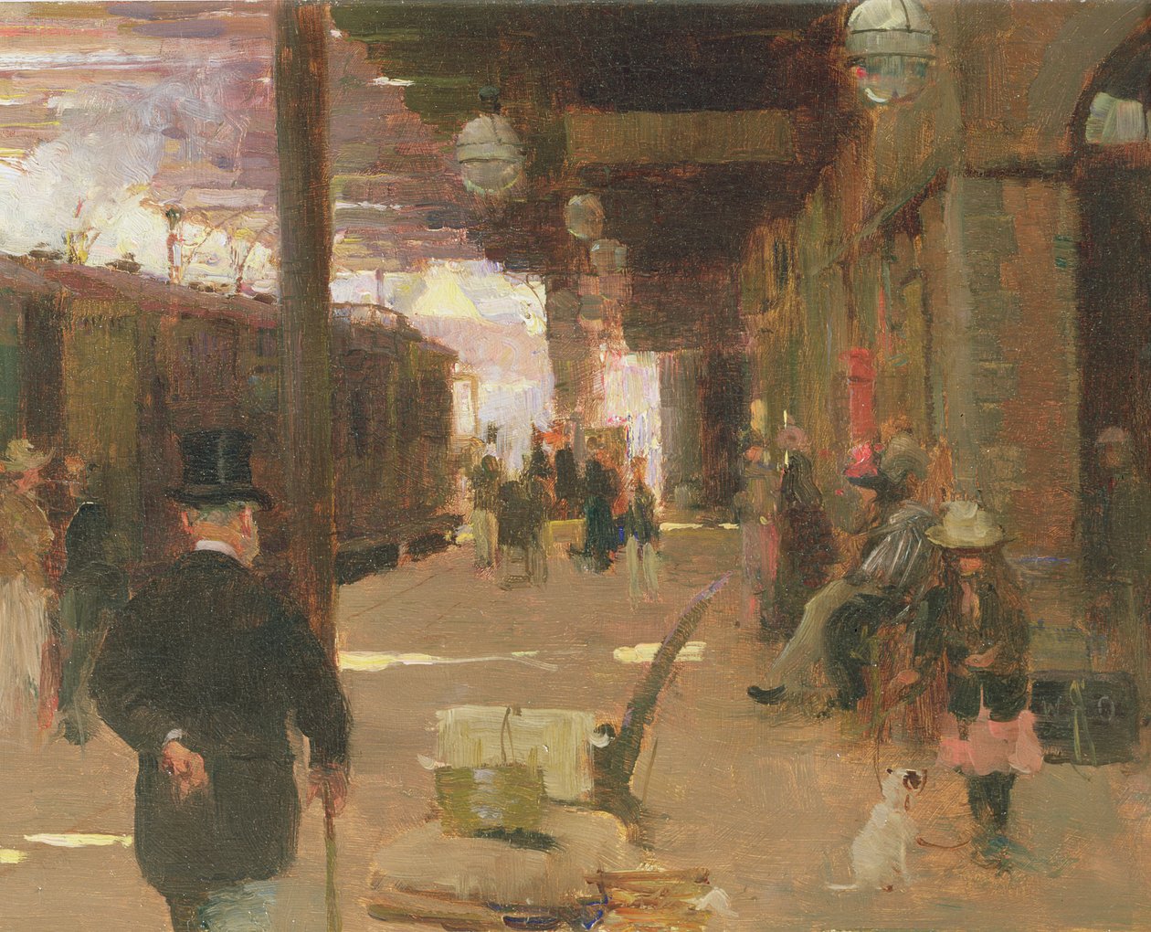 Hastings pályaudvar alkotó: Walter Frederick Osborne