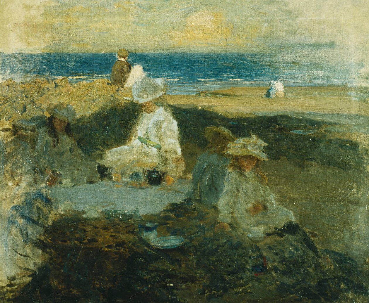 A tengerparton, 1903 körül alkotó: Walter Frederick Osborne