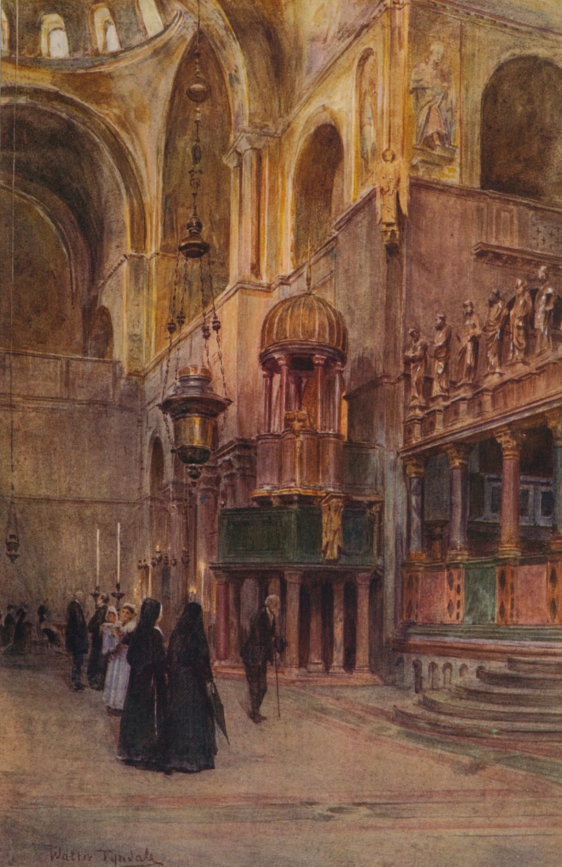 St. Marks belseje, 1900, 1913 alkotó: Walter Frederick Roofe Tyndale