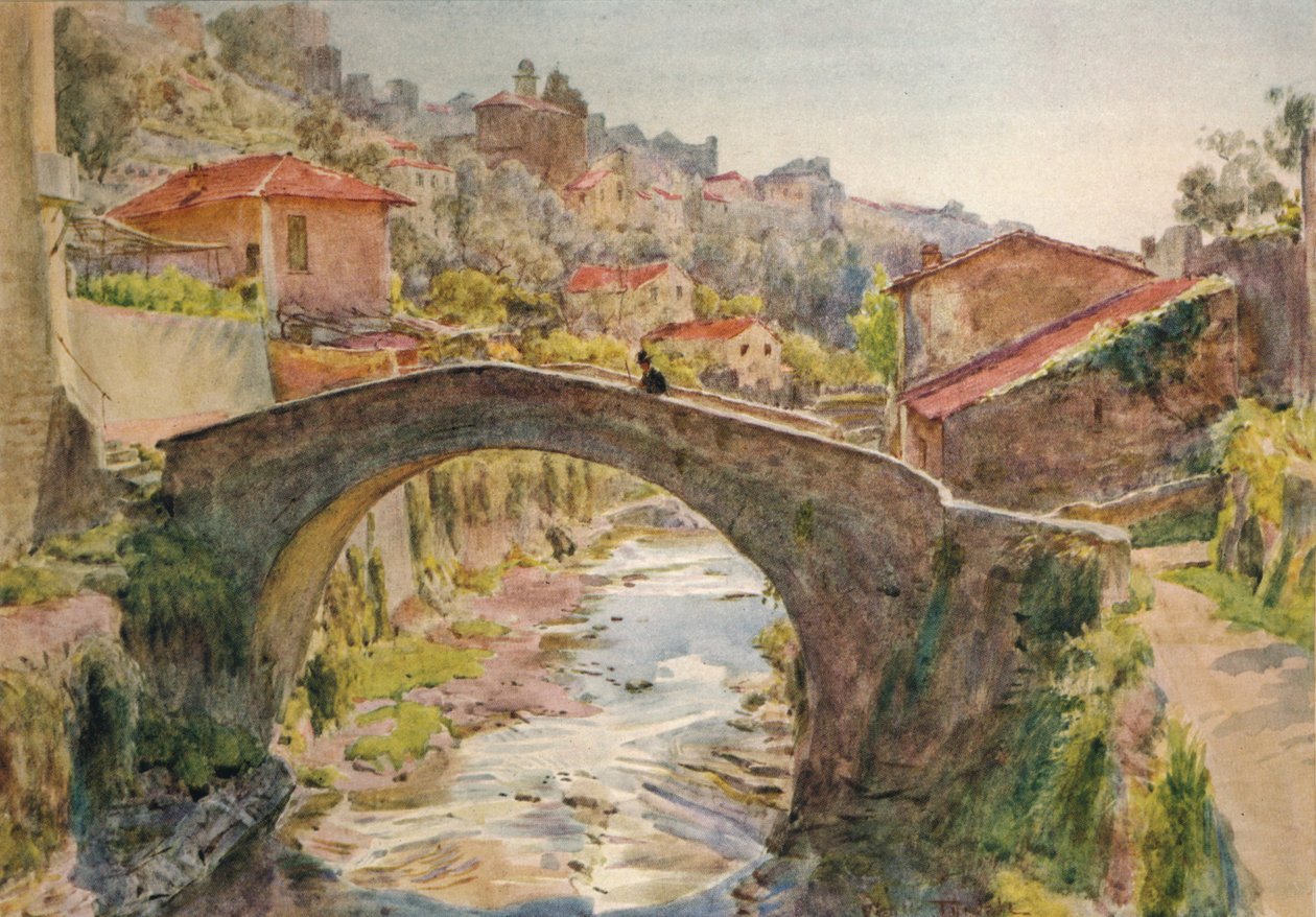 La Rocca, San Remo, 1910, 1912 alkotó: Walter Frederick Roofe Tyndale