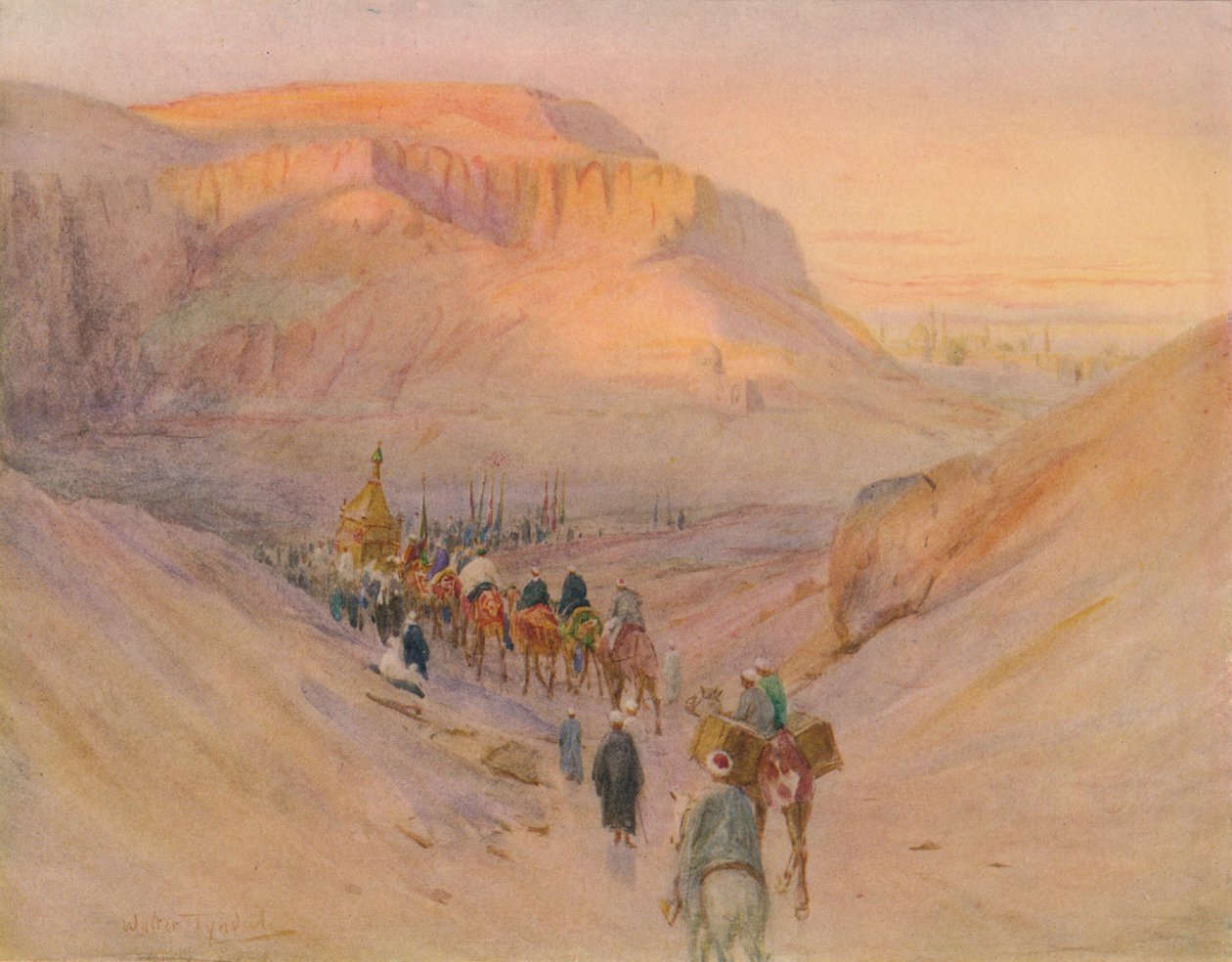 A Szent Szőnyeg visszatérése, 1905, 1912 alkotó: Walter Frederick Roofe Tyndale