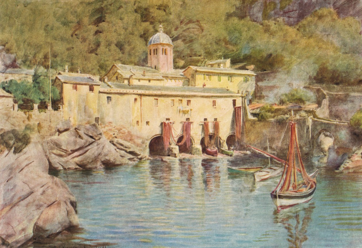 S. Fruttuoso, c1910, 1912 alkotó: Walter Frederick Roofe Tyndale