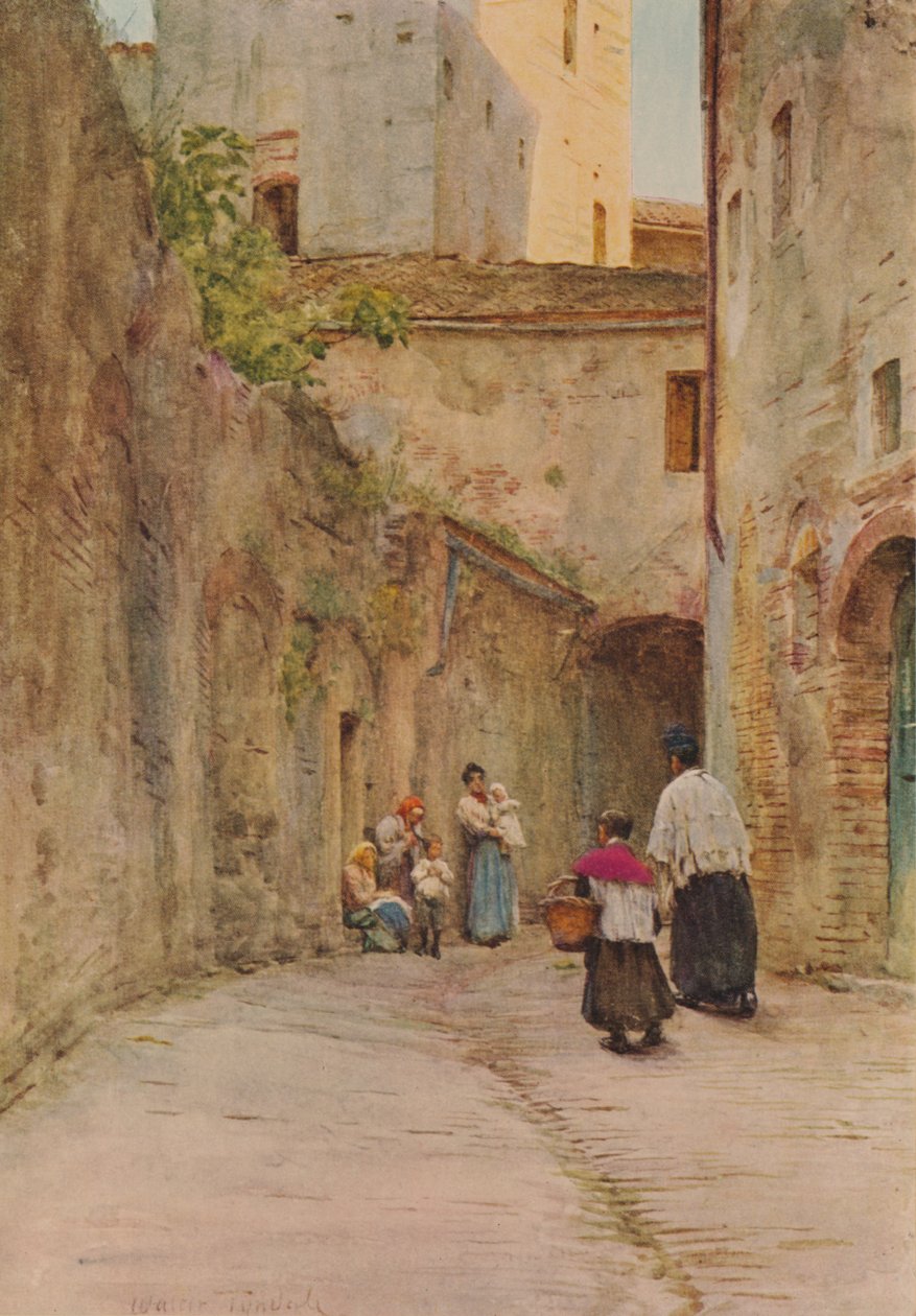 A házak áldása, c1910, 1912 alkotó: Walter Frederick Roofe Tyndale