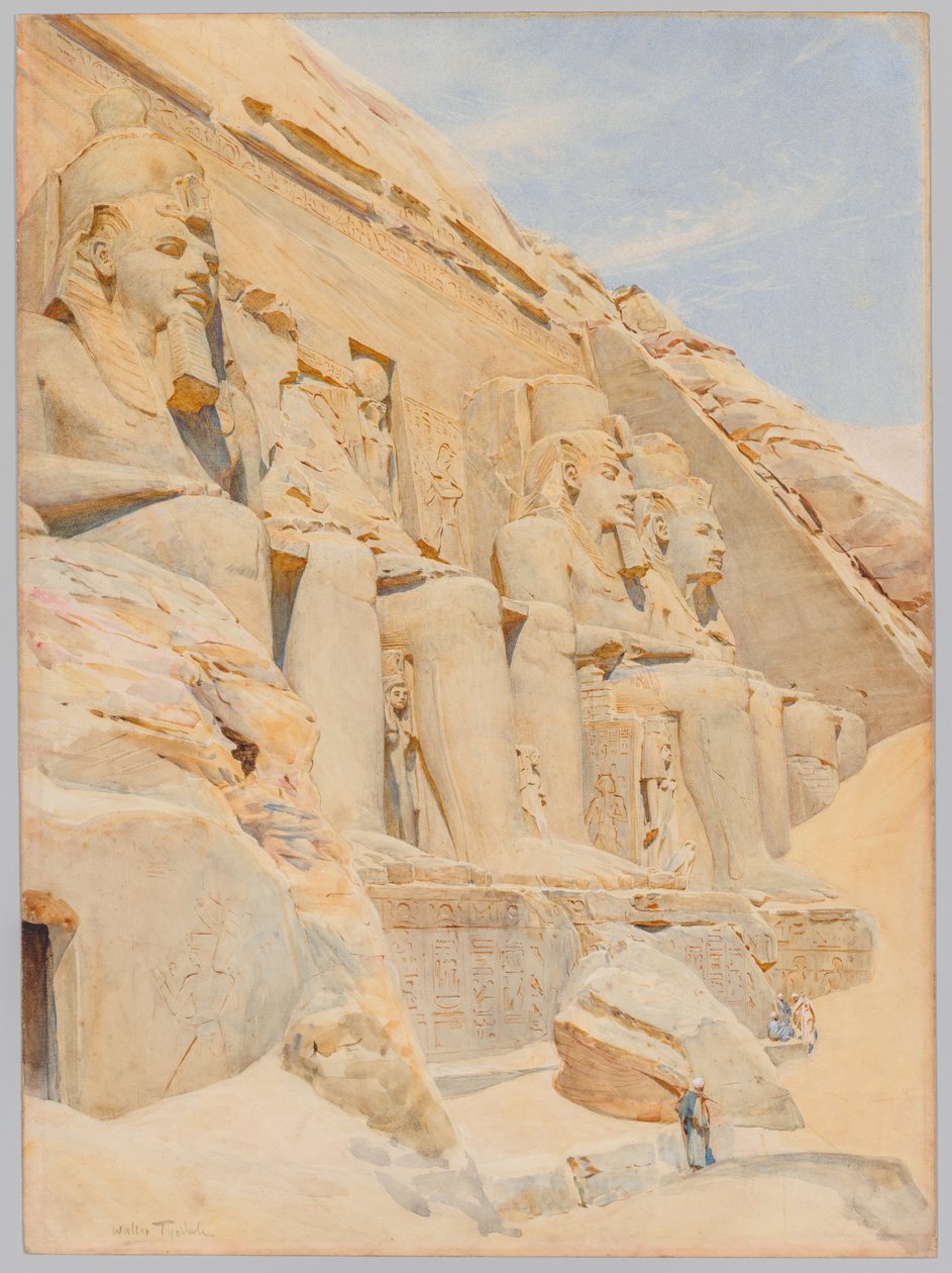 Abu Simbel nagy temploma alkotó: Walter Frederick Roofe Tyndale