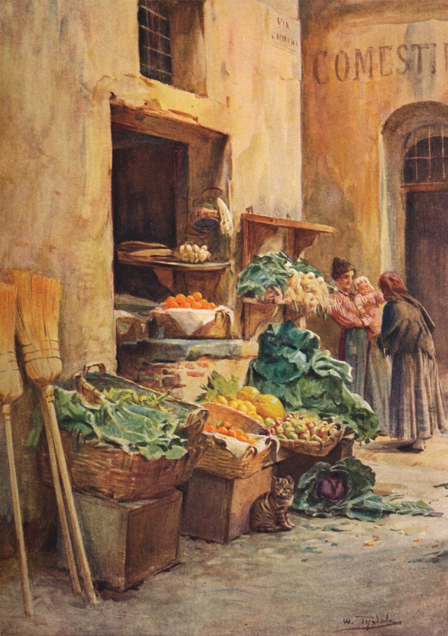 Zöldbolt, 1910, 1912 alkotó: Walter Frederick Roofe Tyndale