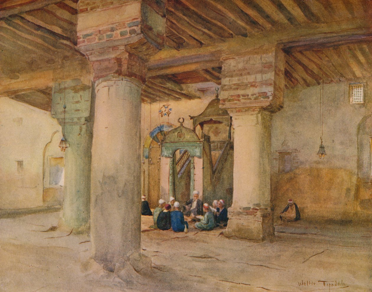 A kosseir-i mecset, 1905, 1912 alkotó: Walter Frederick Roofe Tyndale