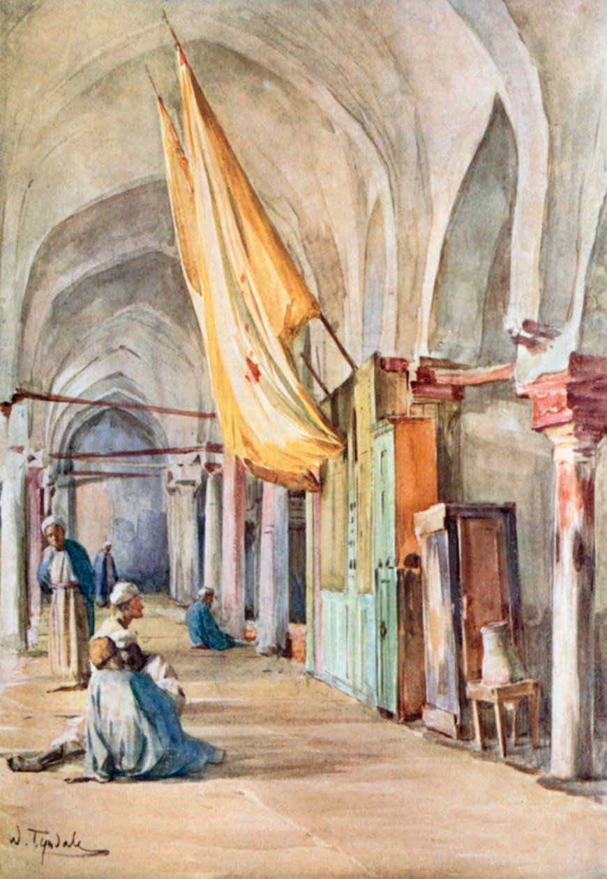 Szahlun szentélye, Rosetta (színes litográfia) alkotó: Walter Frederick Roofe Tyndale