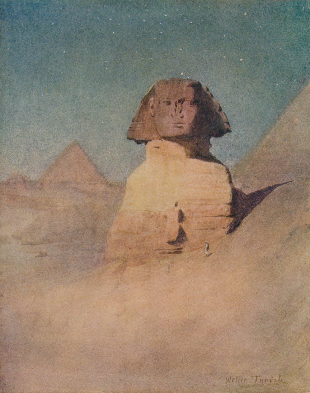 A szfinx a holdfénytől, c1905, 1912 alkotó: Walter Frederick Roofe Tyndale