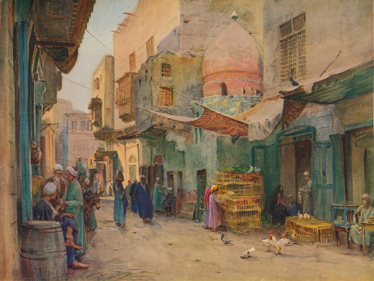 Sheykh Abd-El-Deym sírja, 1905, 1912 alkotó: Walter Frederick Roofe Tyndale
