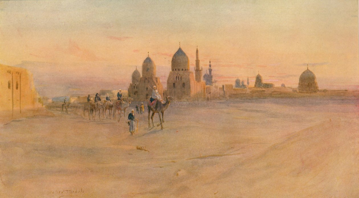 A Khalifok sírjai, 1905, 1912 alkotó: Walter Frederick Roofe Tyndale