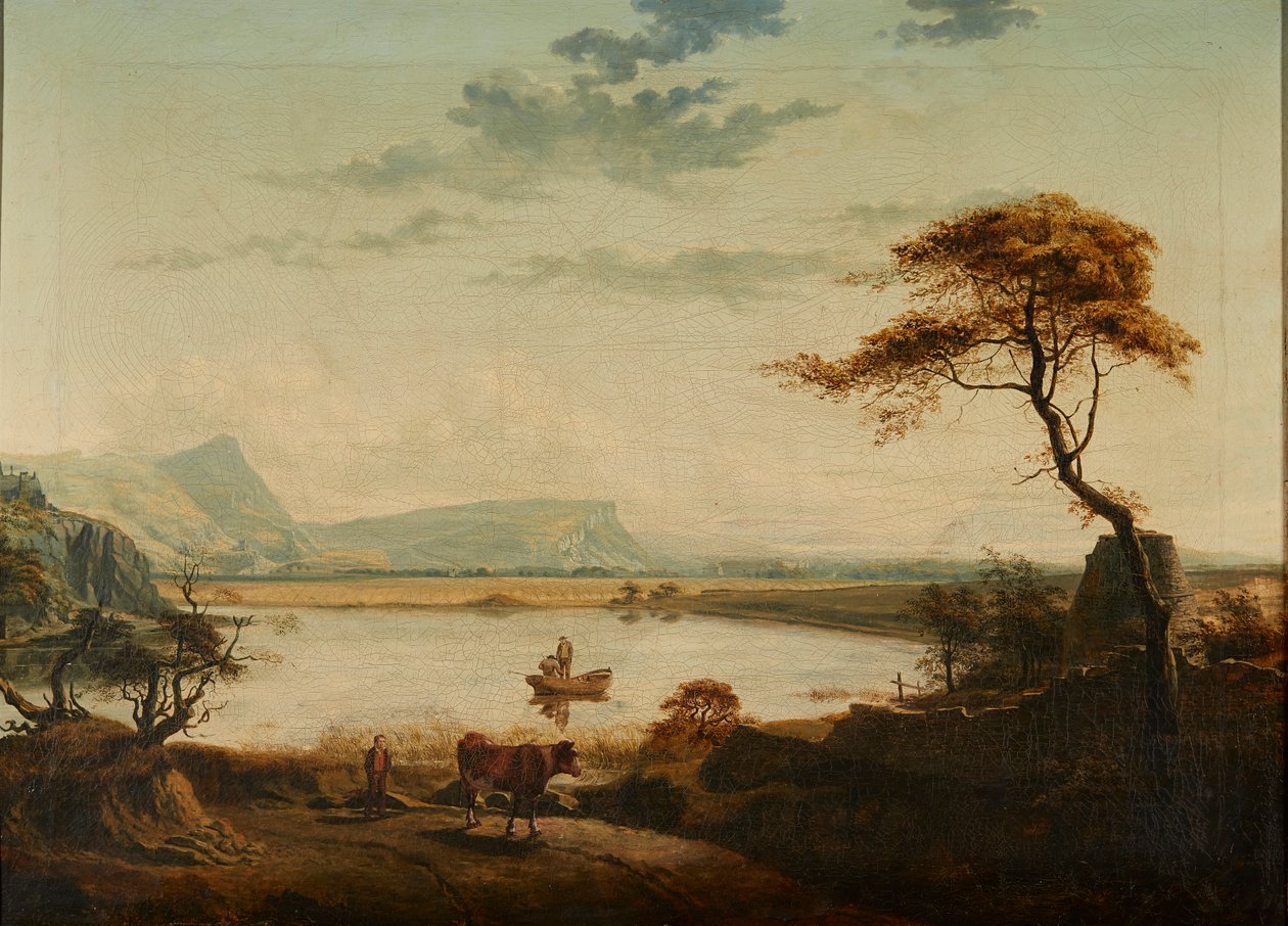 Edinburgh és Lochend Loch (olaj, vászon) alkotó: Walter Geikie