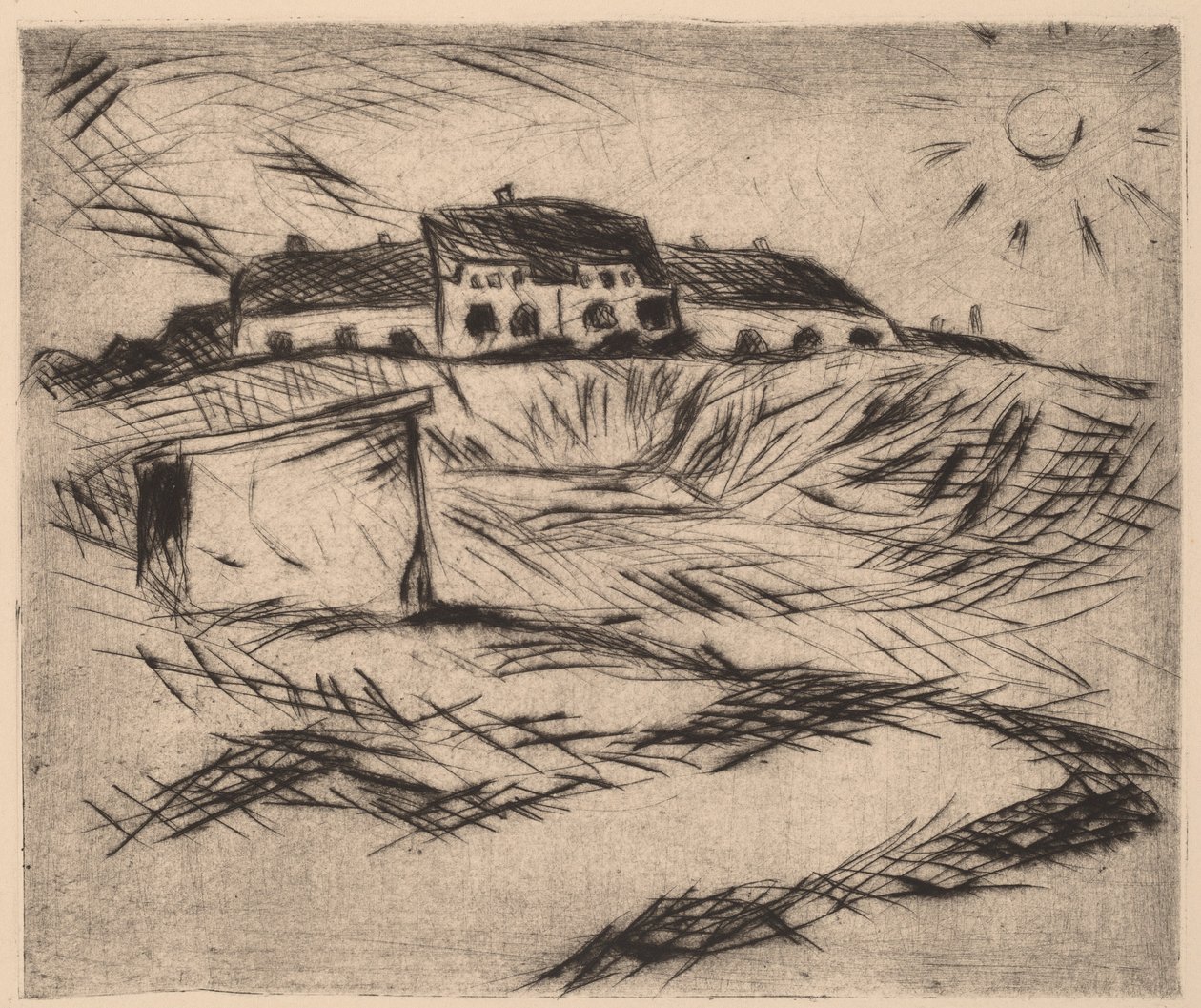 Laktanya Laktanya, 1916. alkotó: Walter Gramatte