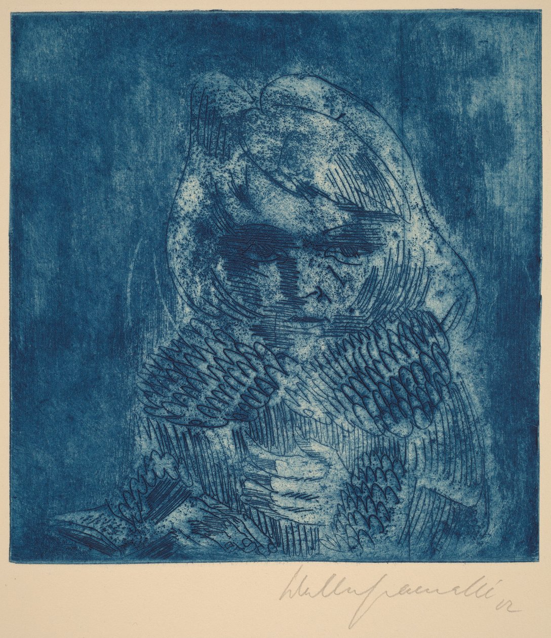 Vogelmädchen, Sonia Gramatté alkotó: Walter Gramatte