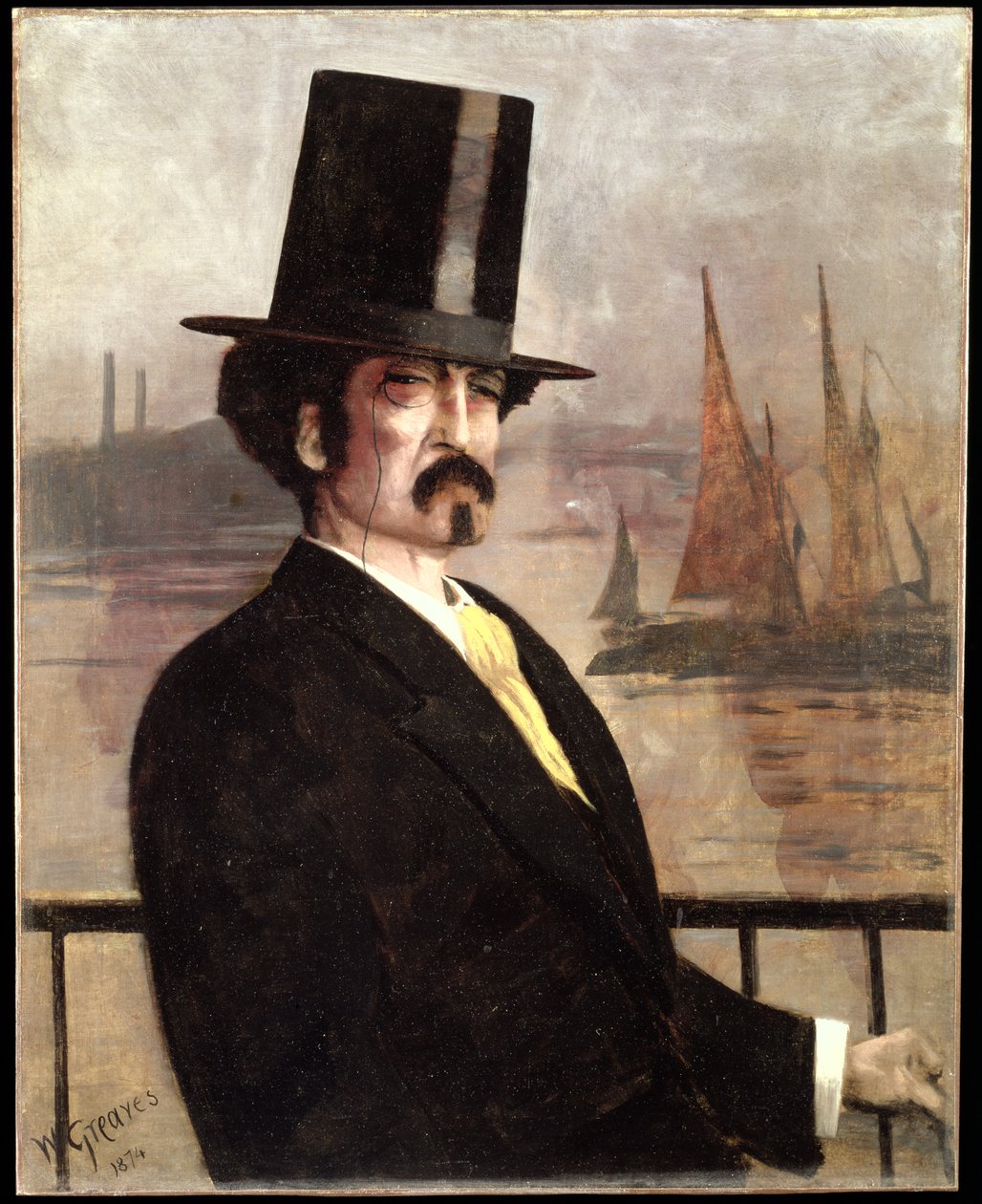 Whistler portréja a Temzén alkotó: Walter Greaves