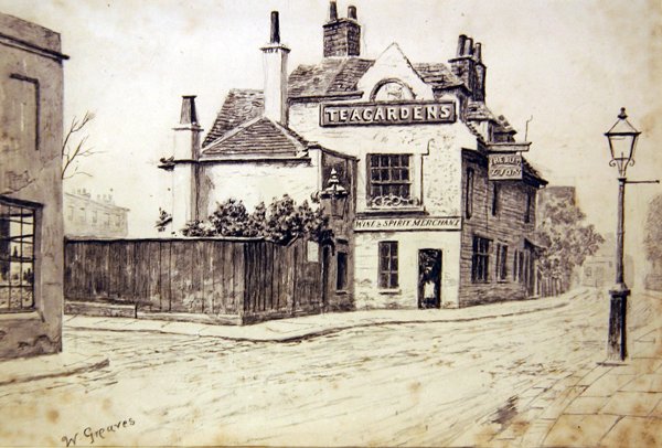 The Black Lion, Old Church Street, Chelsea alkotó: Walter Greaves