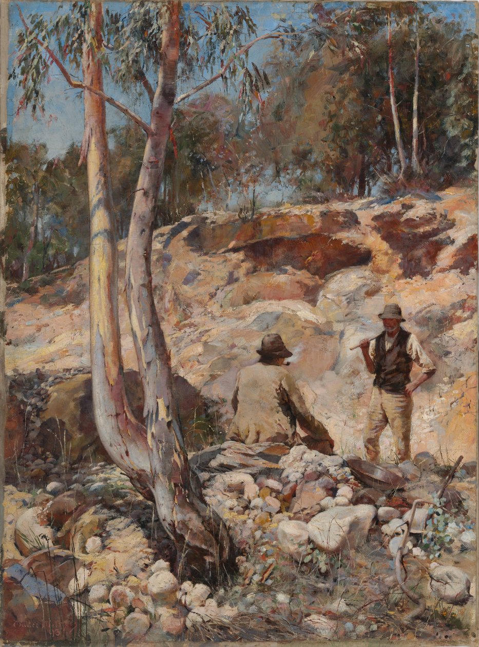 Fossickers, 1893 alkotó: Walter Herbert Withers