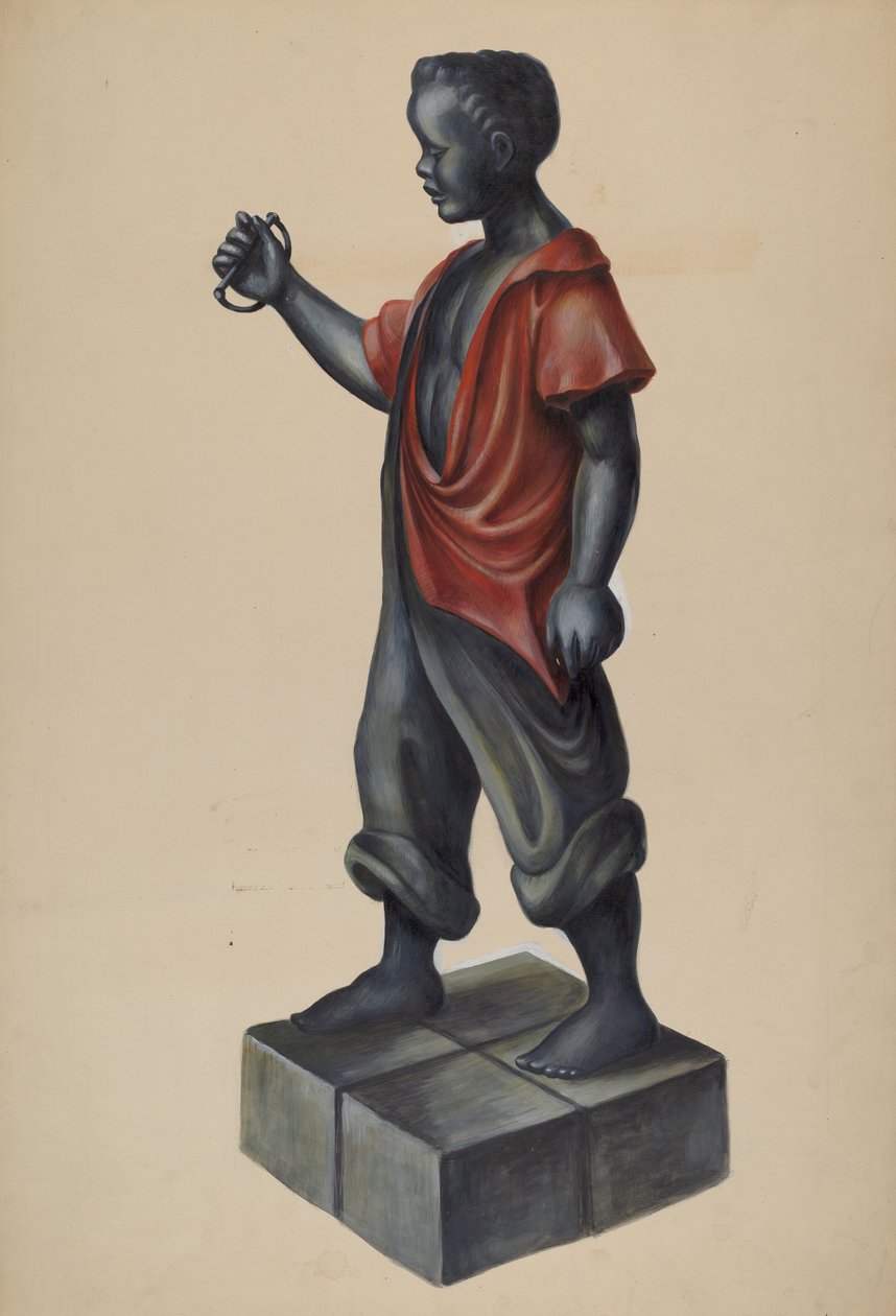 Hitching Post, c. 1937. alkotó: Walter Hochstrasser