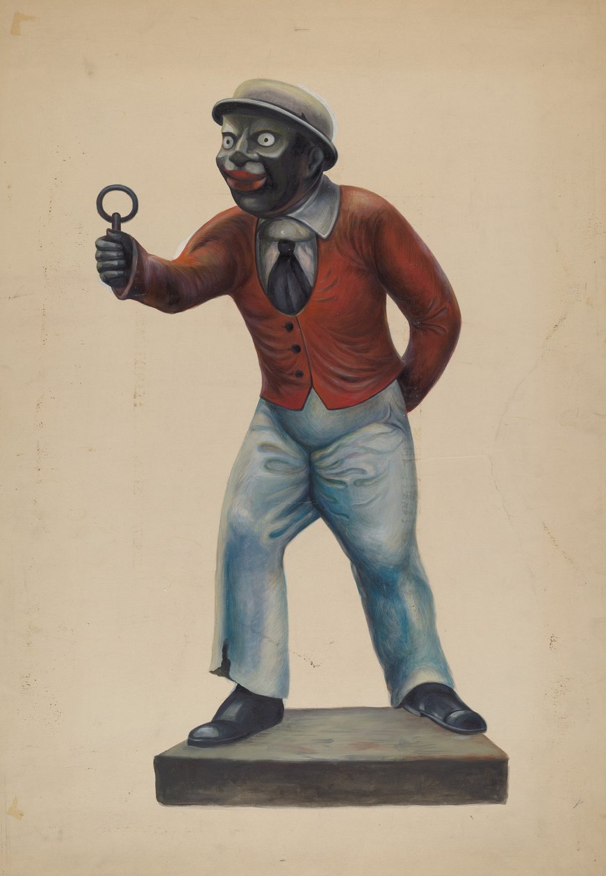 Hitching Post, c. 1937. alkotó: Walter Hochstrasser