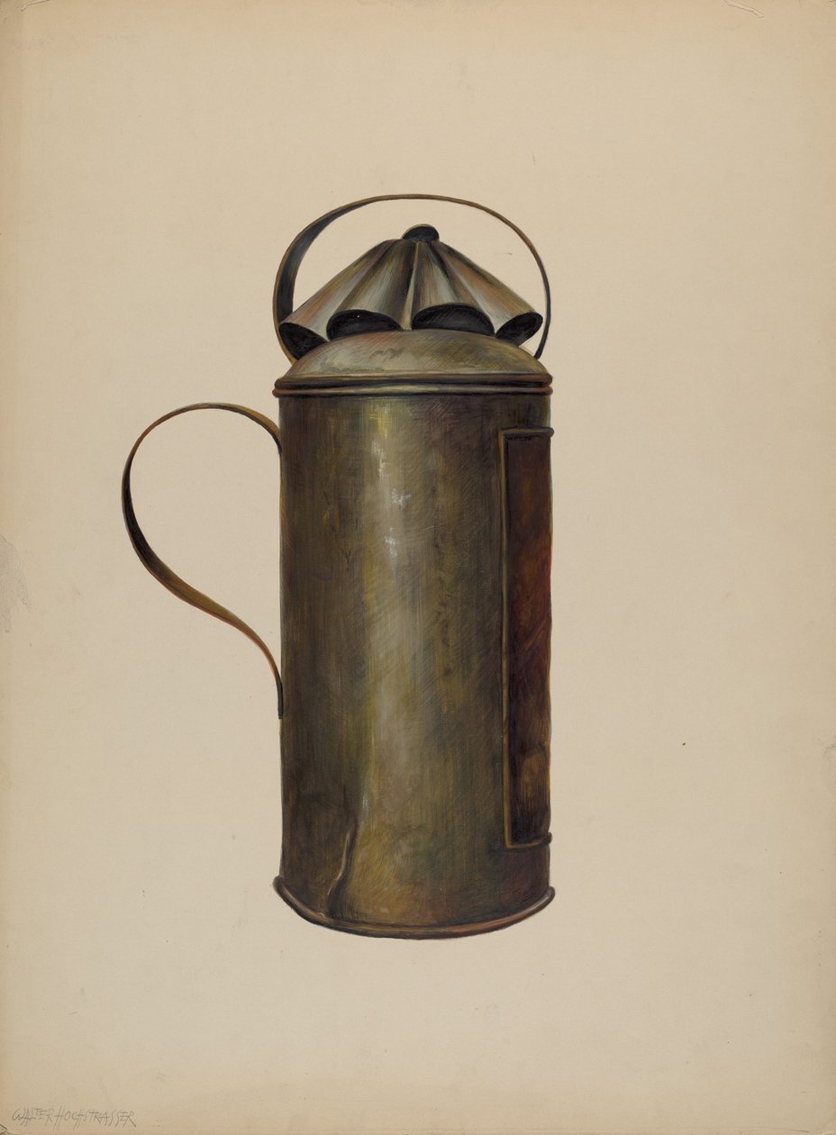 Lámpás, c. 1938. alkotó: Walter Hochstrasser