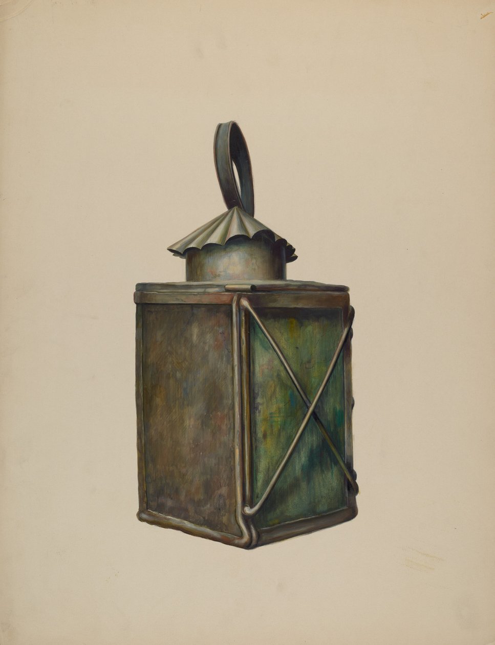 Lámpás, c. 1938. alkotó: Walter Hochstrasser