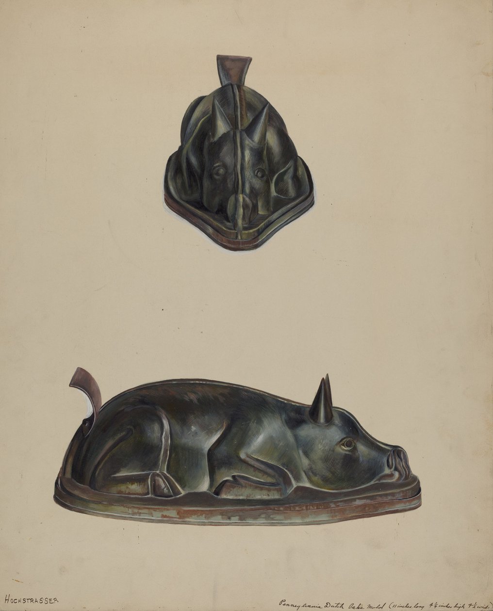 Pa. Német tortaforma alkotó: Walter Hochstrasser