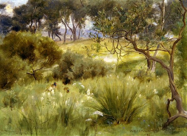 Egy fa Redesdale-ben alkotó: Walter John James