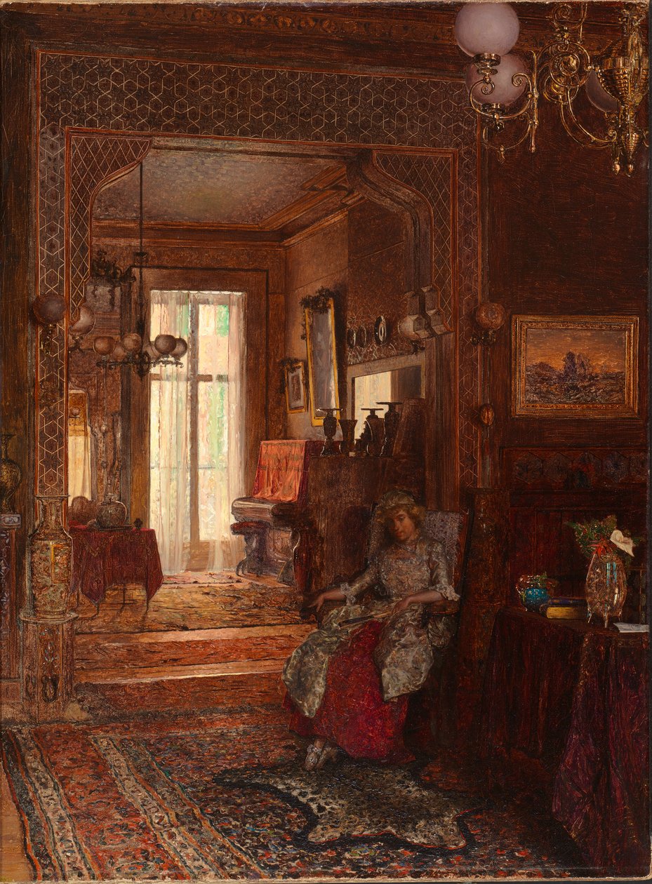 Erdőbelső, 1878 alkotó: Walter L. Palmer