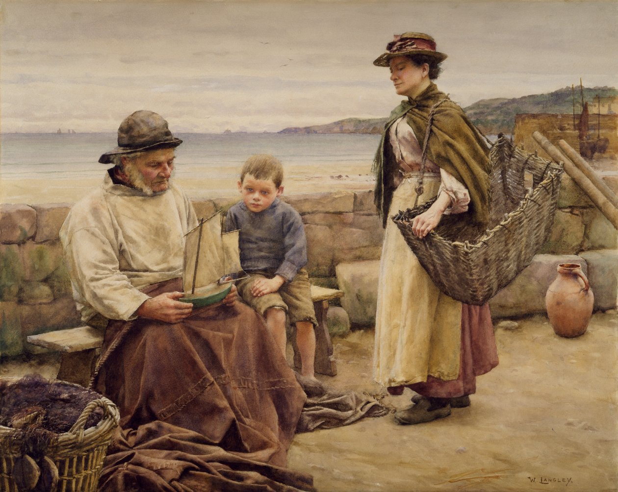 Szakértői vélemény, 1905-06 alkotó: Walter Langley