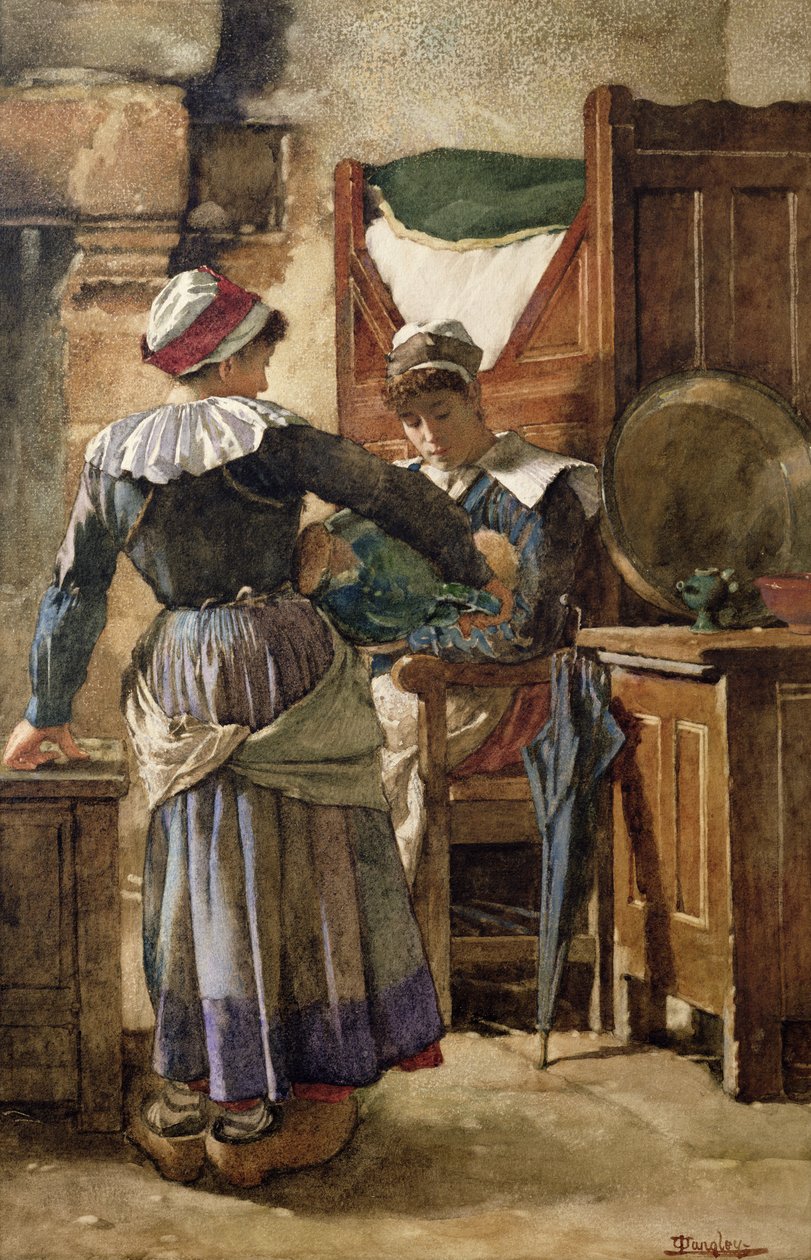Első Születése alkotó: Walter Langley