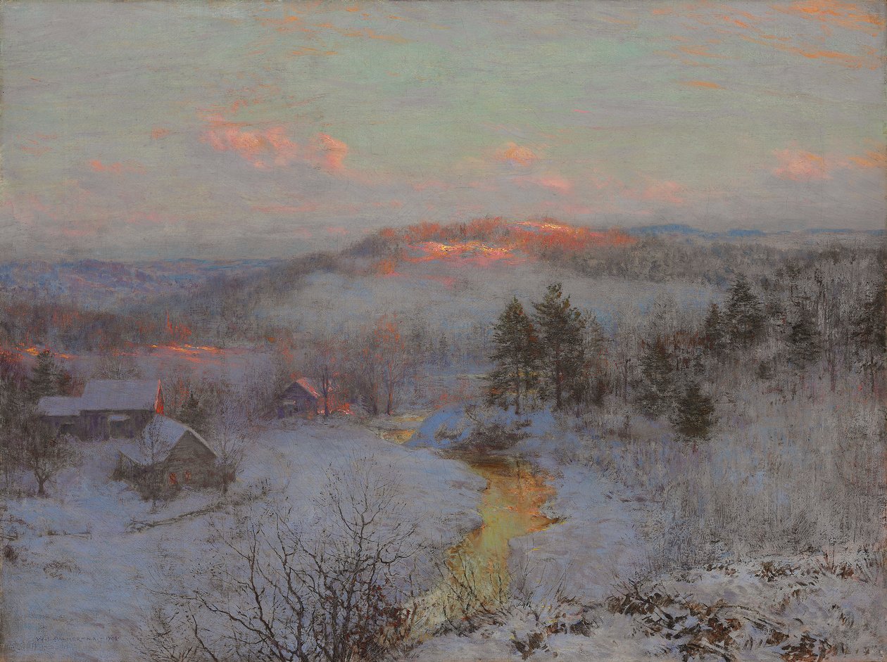 Csökkenő tél alkotó: Walter Launt Palmer