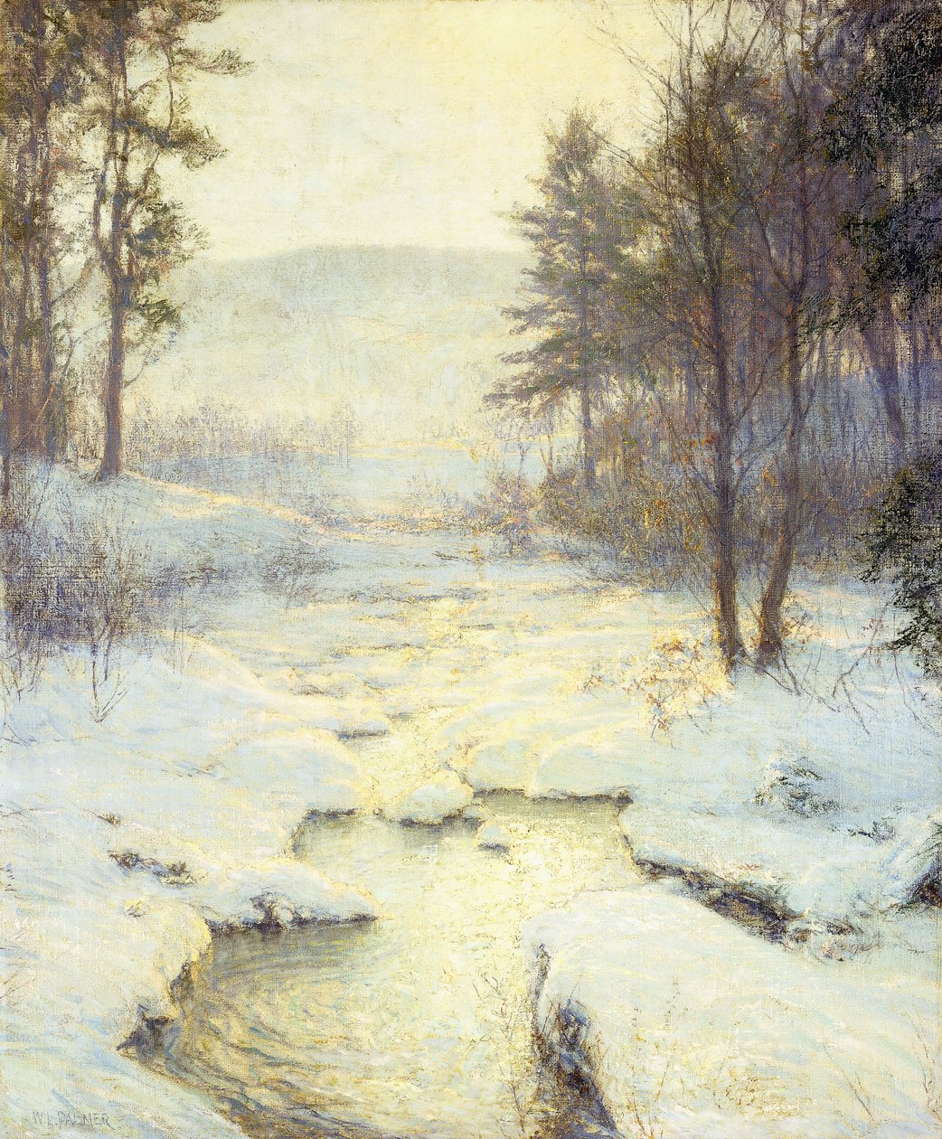 Téli napfény alkotó: Walter Launt Palmer