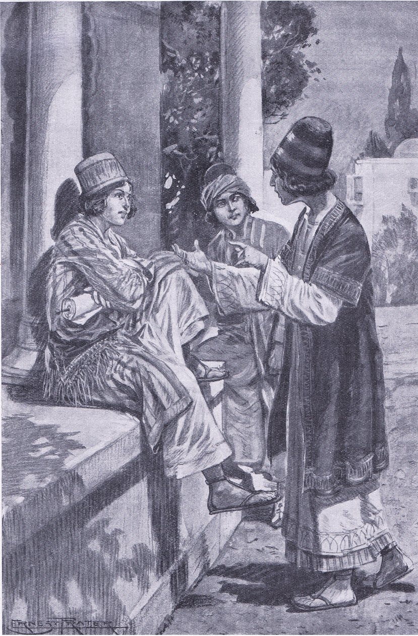 Három elvtárs záloga, illusztráció a Magazinomból alkotó: Walter Paget