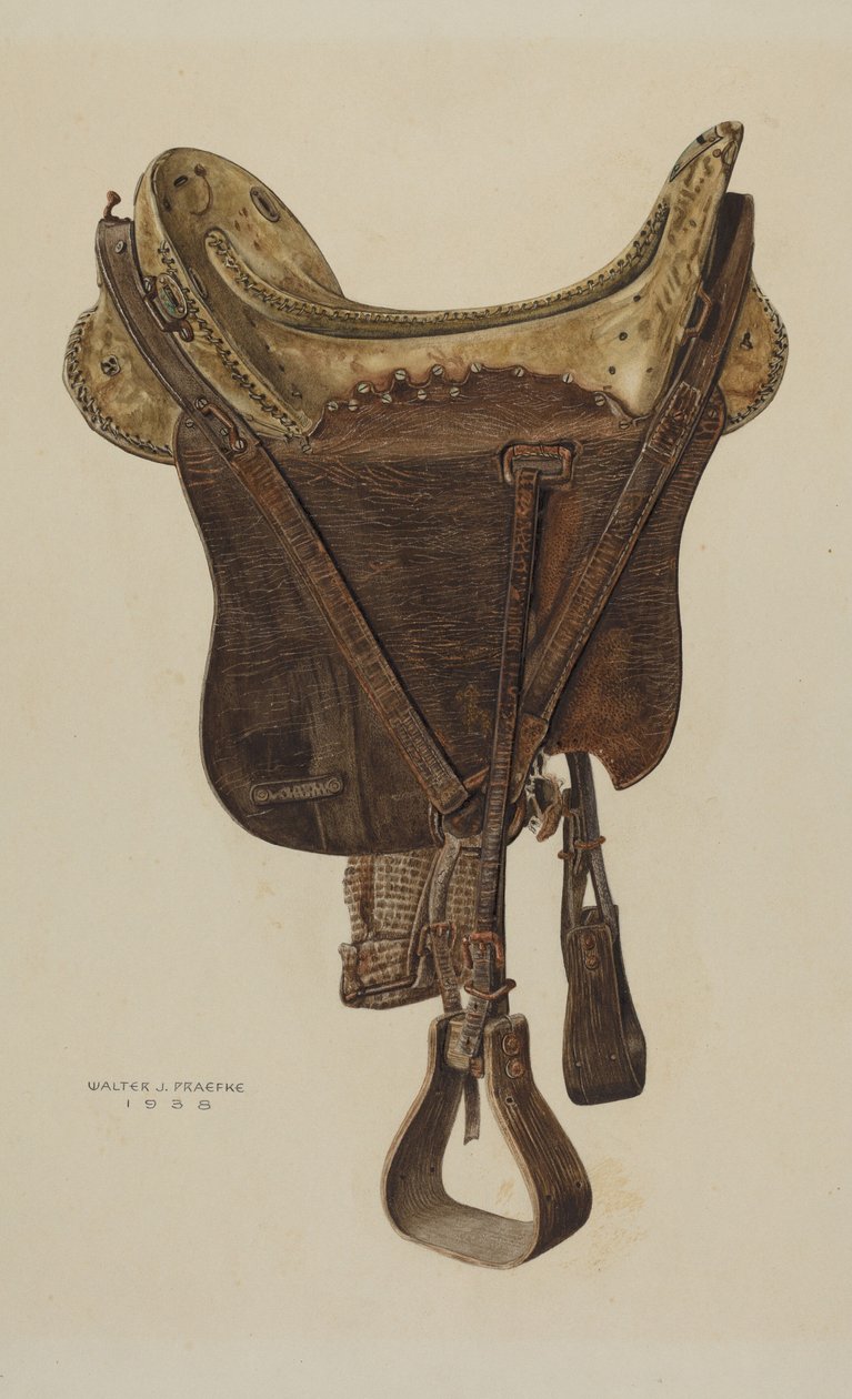McLellan-nyereg, 1938. alkotó: Walter Praefke