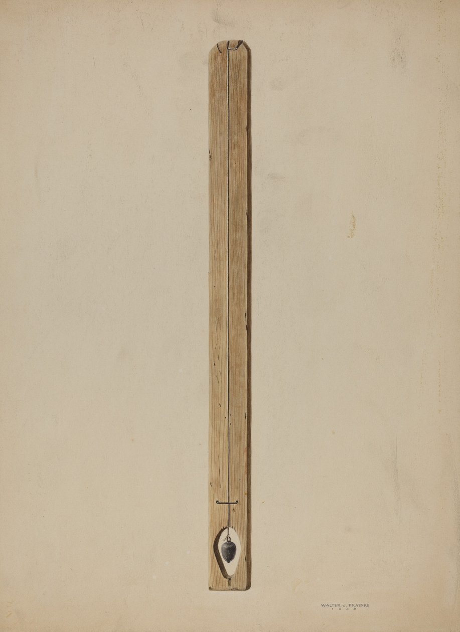 Vízvezeték és tábla, 1939. alkotó: Walter Praefke