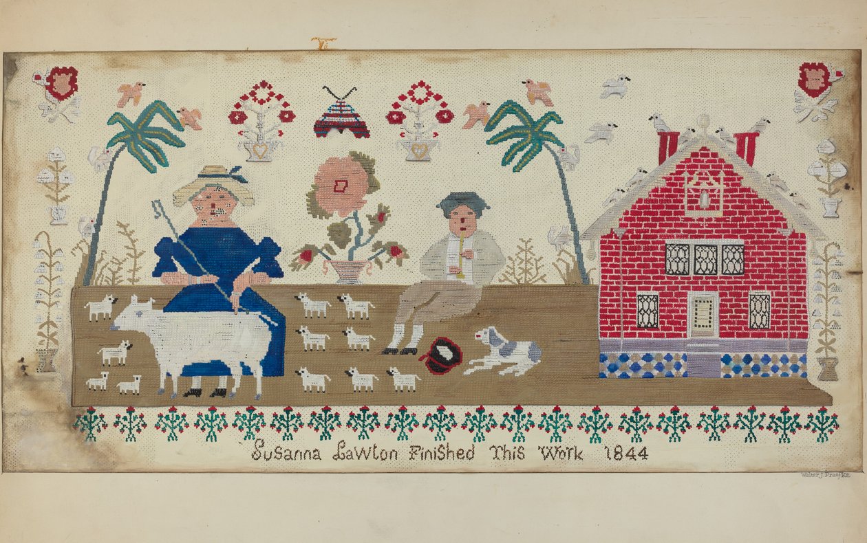 Mintavevő, c. 1937. alkotó: Walter Praefke