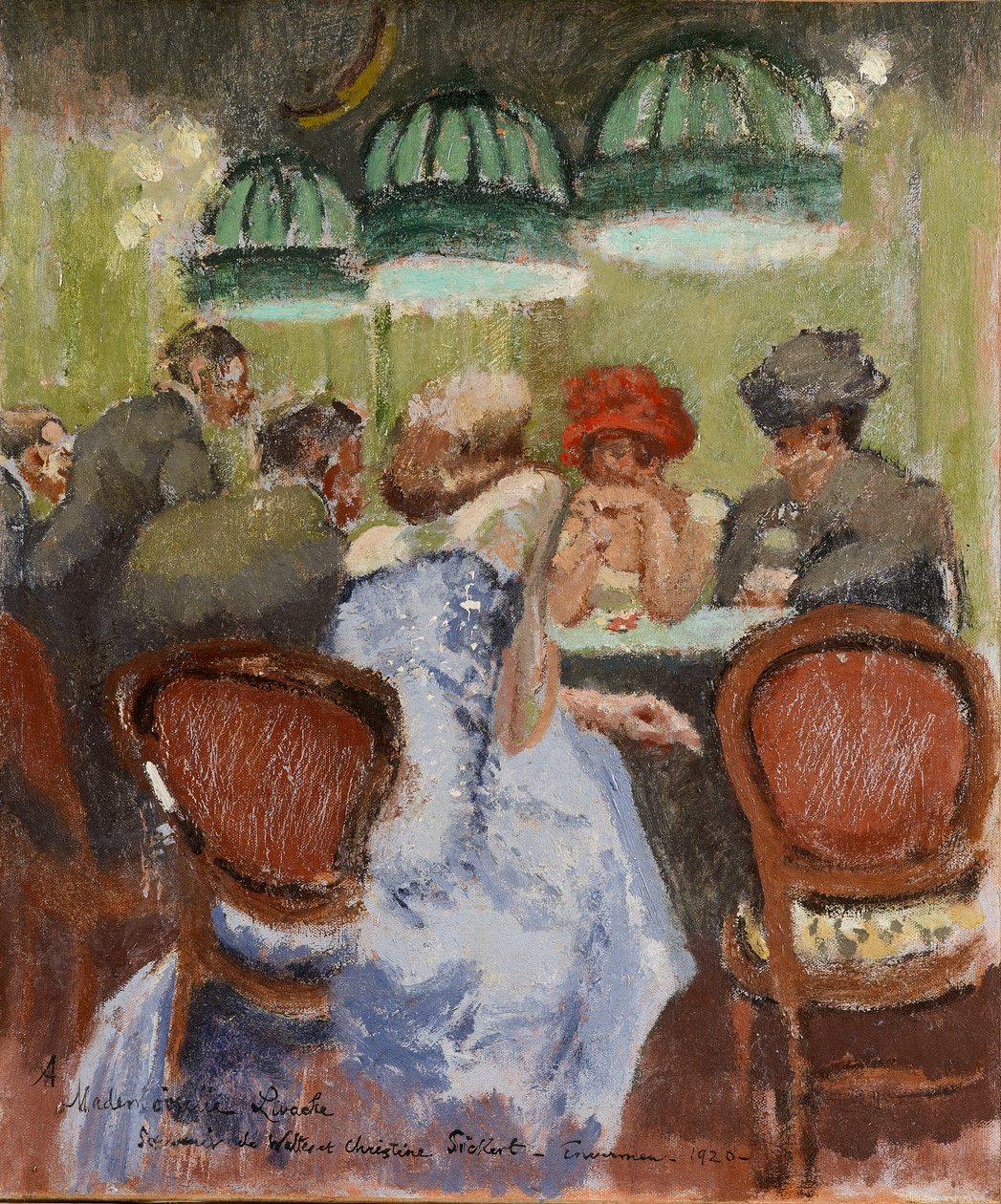 Baccarat alkotó: Walter Richard Sickert
