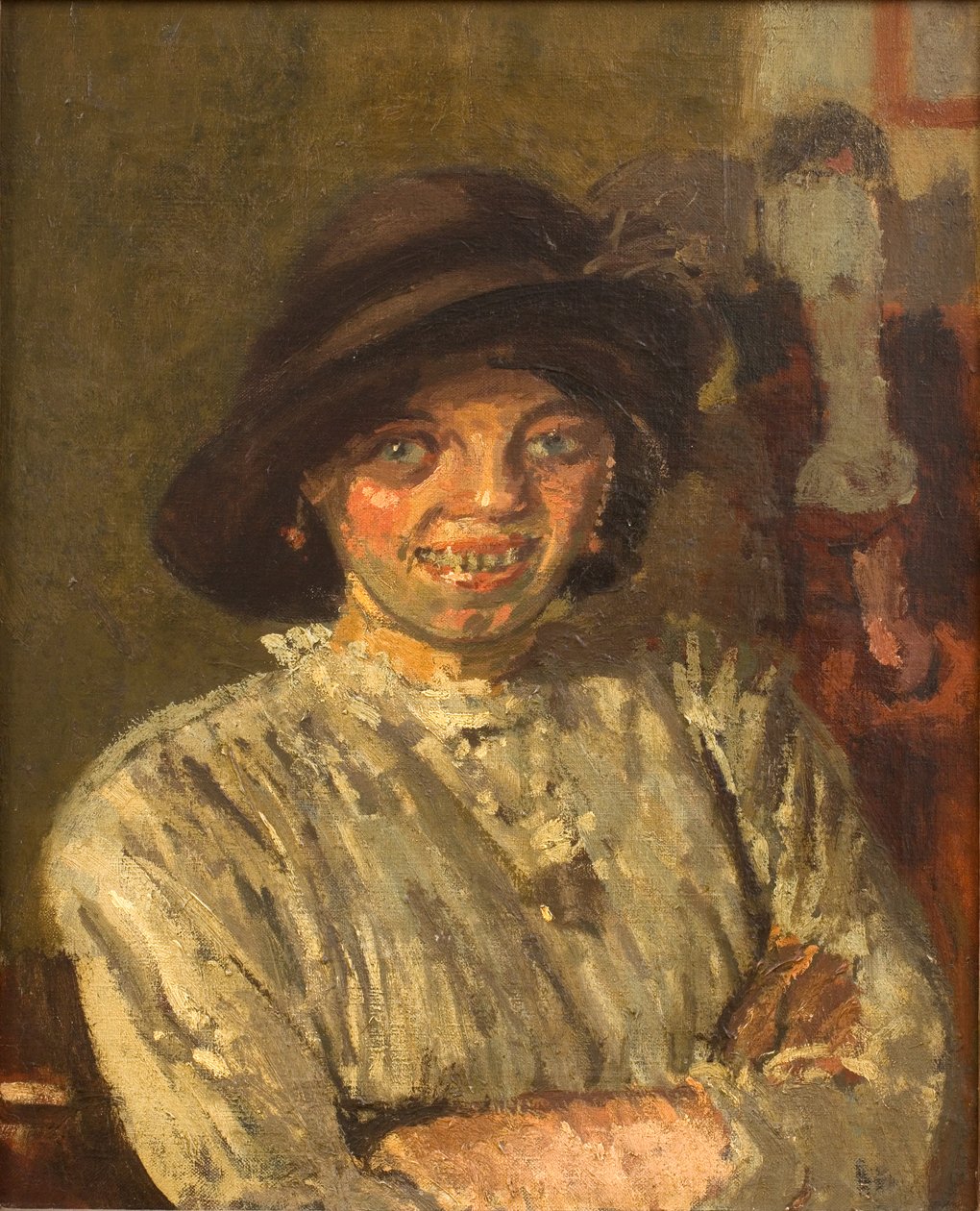 Csirke, 1914 körül (Olaj, vászon) alkotó: Walter Richard Sickert