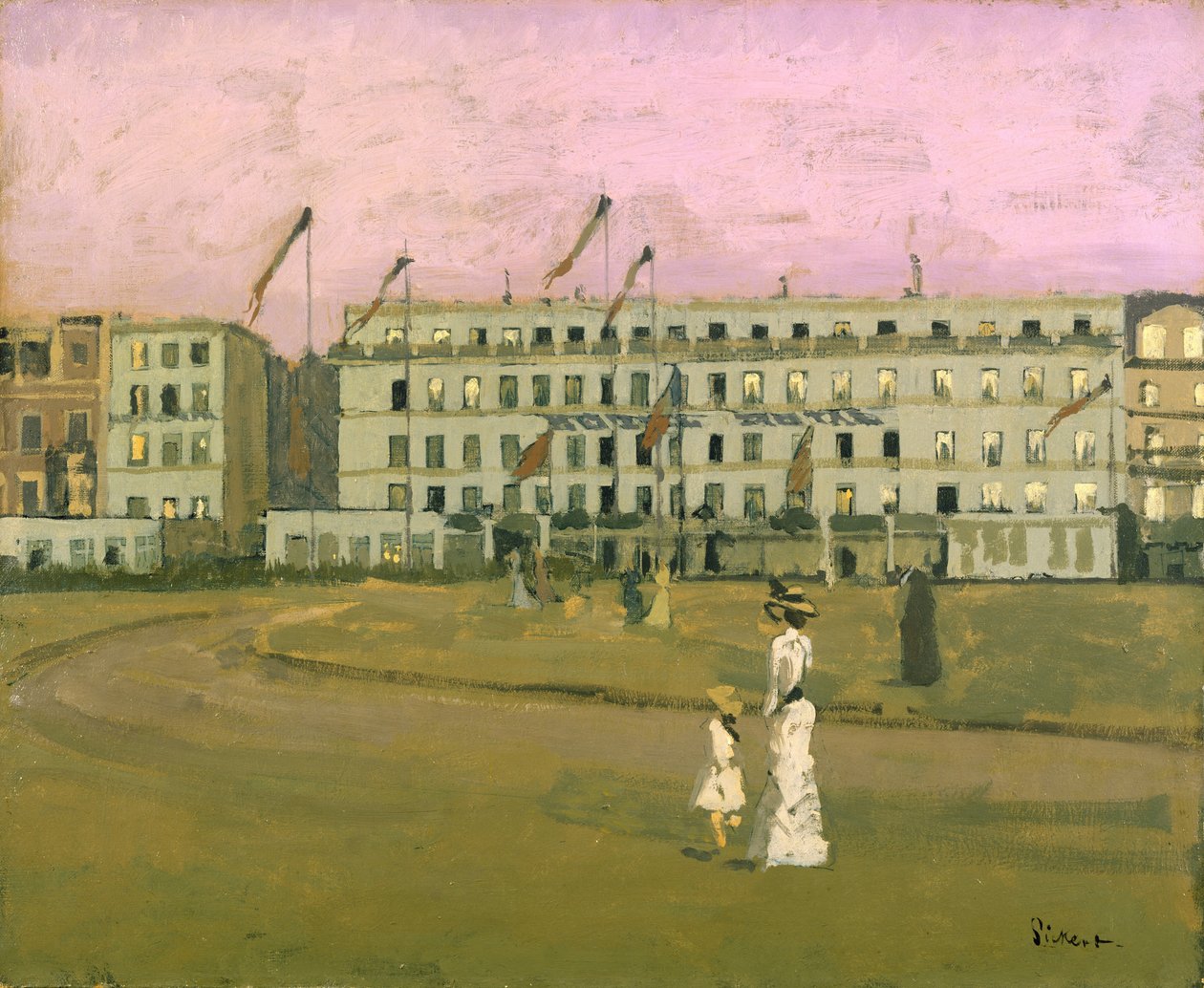 Hotel Royal, Dieppe alkotó: Walter Richard Sickert