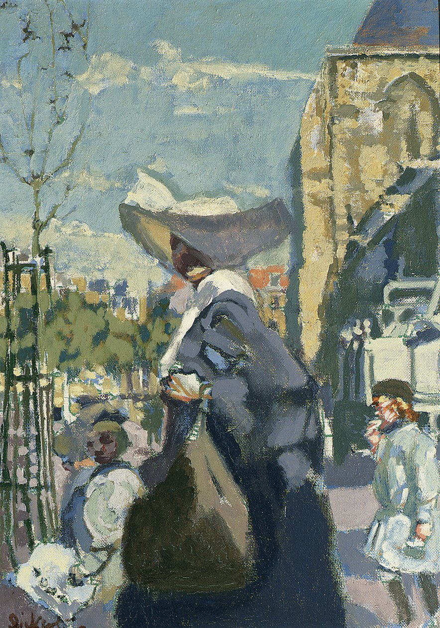 A jó nővér, 1931 körül (olaj, vászon) alkotó: Walter Richard Sickert